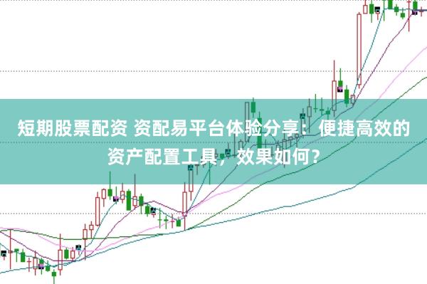 短期股票配资 资配易平台体验分享：便捷高效的资产配置工具，效果如何？